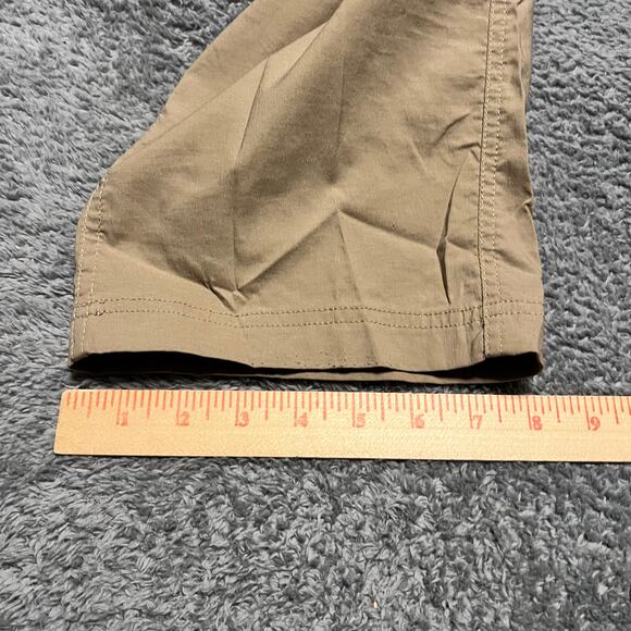 Duluth Trading Pants Mens Large DuluthFlex Dry On The Fly Cargo Light Brown - Picture 11 of 11